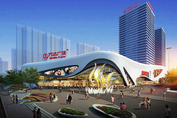 青島萬達廣場無線數(shù)字通信系統(tǒng)交付使用